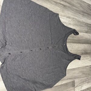 Gray Sleeveless Women's Top